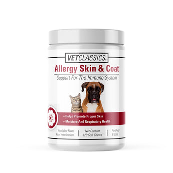 Vet Classics Allergy Skin & Coat supplement container