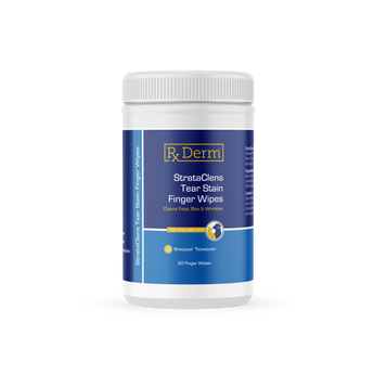 StrataClens Tear Stain Finger Wipes 50ct