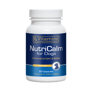 Bottle of Rx Vitamins NutriCalm for Dogs