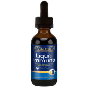 Bottle of Rx Vitamins Liquid Immuno