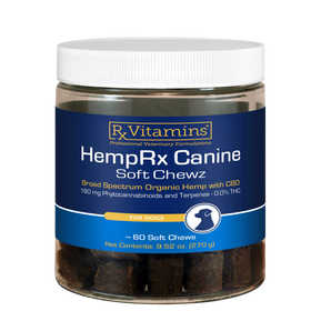 Jar of HempRx Canine Soft Chewz