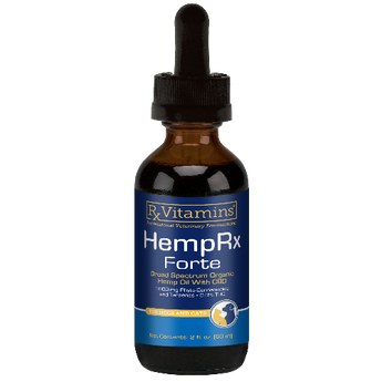 HempRx Forte bottle with dropper