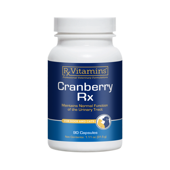 Rx Vitamins Cranberry Rx supplement bottle