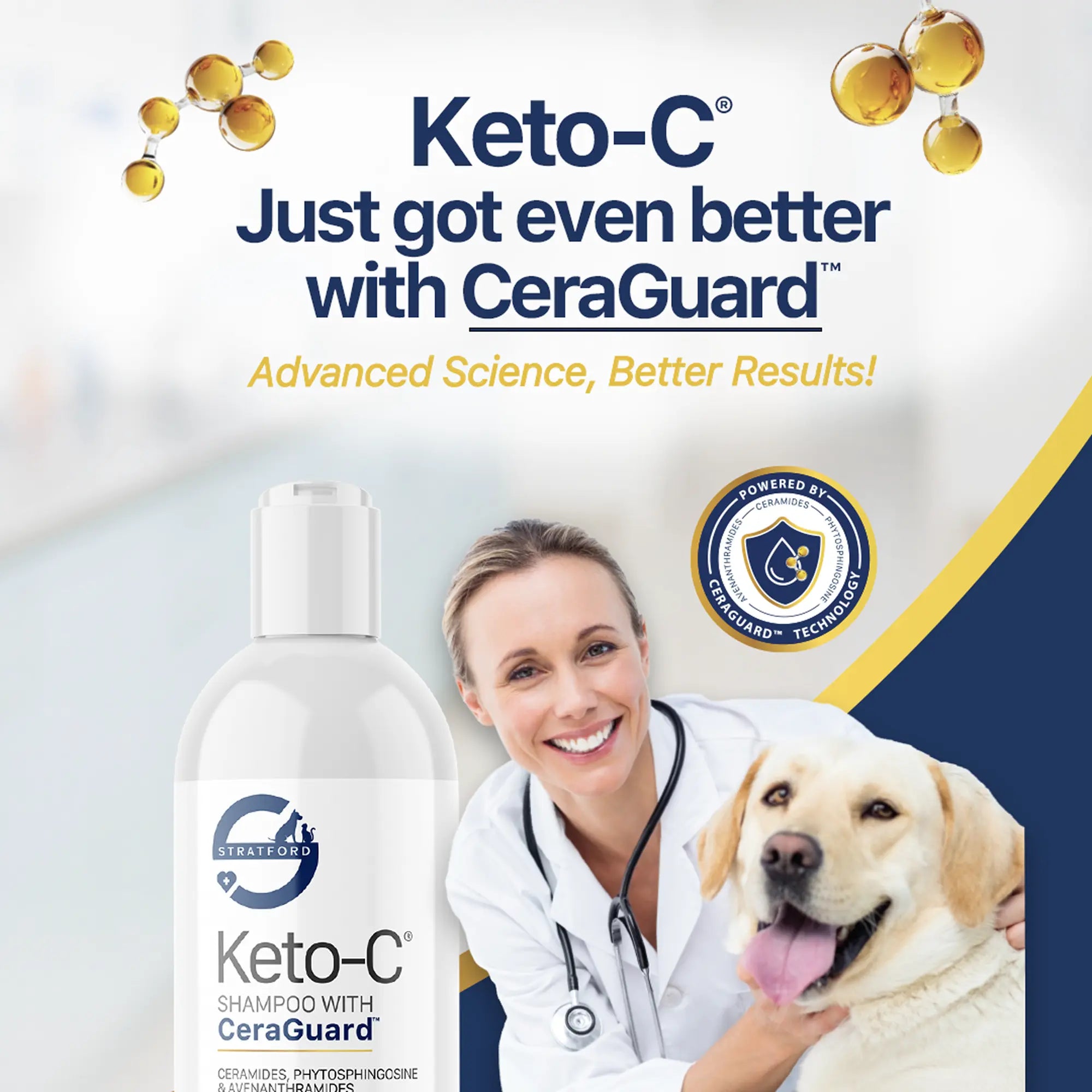 Advertisement for Keto-C Shampoo