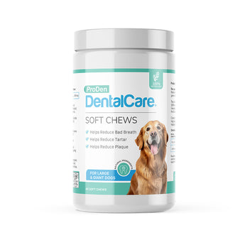 ProDen DentalCare Soft Chews container for dogs