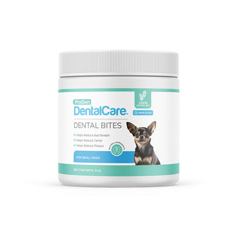 ProDen DentalCare dental bites container for small dogs