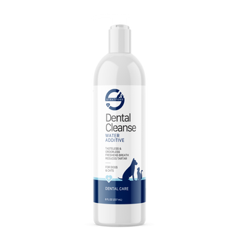 Dental Cleanse water additive bottle for dogs