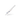 White syringe with a label