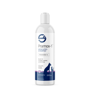 Pramox 1% medicated shampoo for pets
