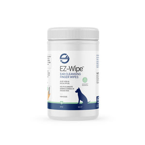 EZ-Wipe ear cleansing finger wipes for dogs