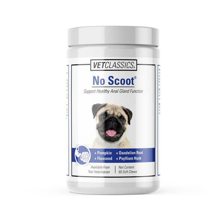 Vet Classics No Scoot supplement container