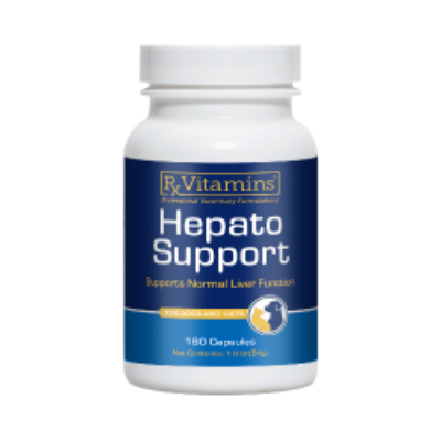 Bottle of R-Vitamins Hepato Support capsules 