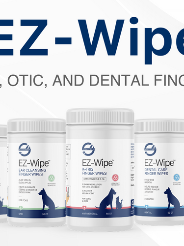 Row of EZ-Wipe 
