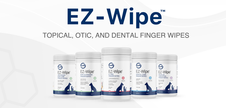 Row of EZ-Wipe 