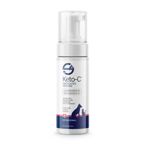 Keto-C medicated mousse bottle
