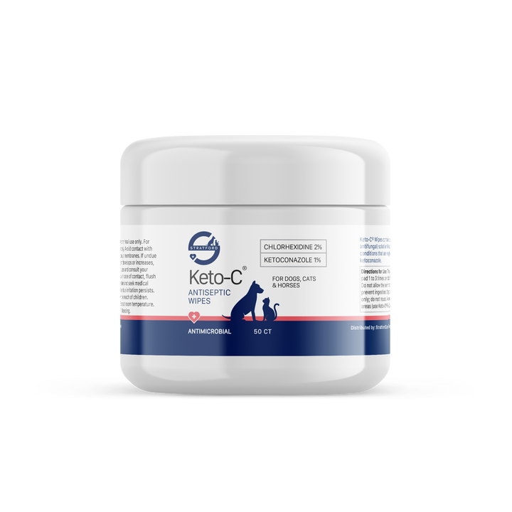 Keto-C antiseptic wipes container 