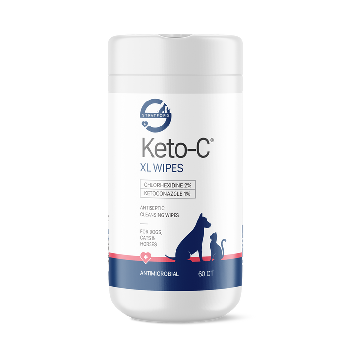 Keto-C XL Wipes container for pets 