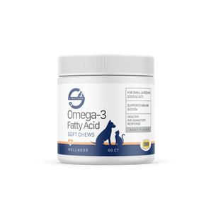 Omega-3 fatty acid soft chews for pets 