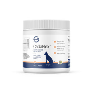 CadaFlex soft chews container for small and medium dogs 